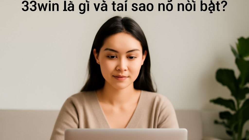 33win là gì và tại sao nó nổi bật? Minh họa: 33win là gì và tại sao nó nổi bật?