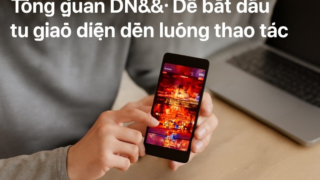 Tổng quan DN88: Dễ bắt đầu từ giao diện đến luồng thao tác Minh họa: Tổng quan DN88: Dễ bắt đầu từ giao diện đến luồng thao tác